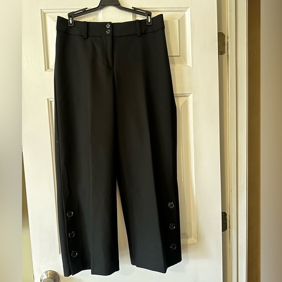 Talbots WOOL BLEND WIDE LEG CROPS size 2. New without tags - Picture 2 of 8